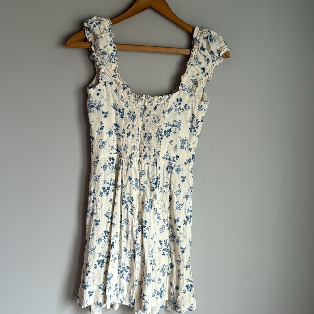 Reformation Pacey Short-Sleeve Mini Dress In Lula Floral 6 View 3